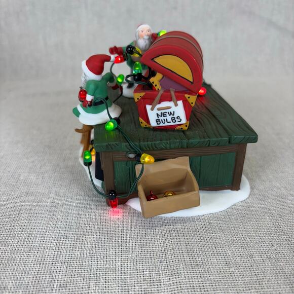 Dept Department 56 UNTANGLE THE CHRISTMAS LIGHTS w/box, EUC, lights work - Picture 8 of 11